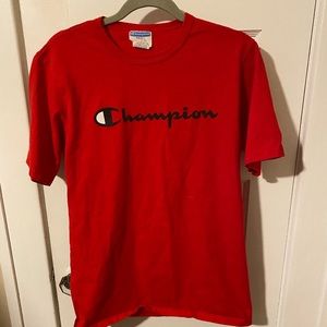 Red Champion Tshirt